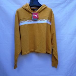 (NWT)  Puma Amplified Cropped Hoodie